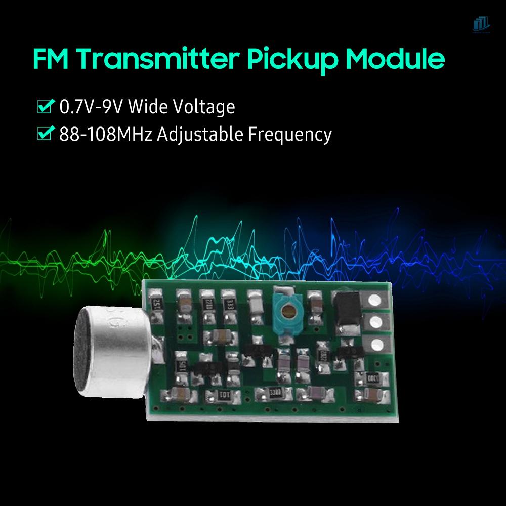 Mô Đun Truyền Nhận Tín Hiệu Âm Thanh FM 0.7-9V 88-108MHz Không Dây Chuyên Dụng (s2mwvn) FM 0.7-9V 88-108MHz