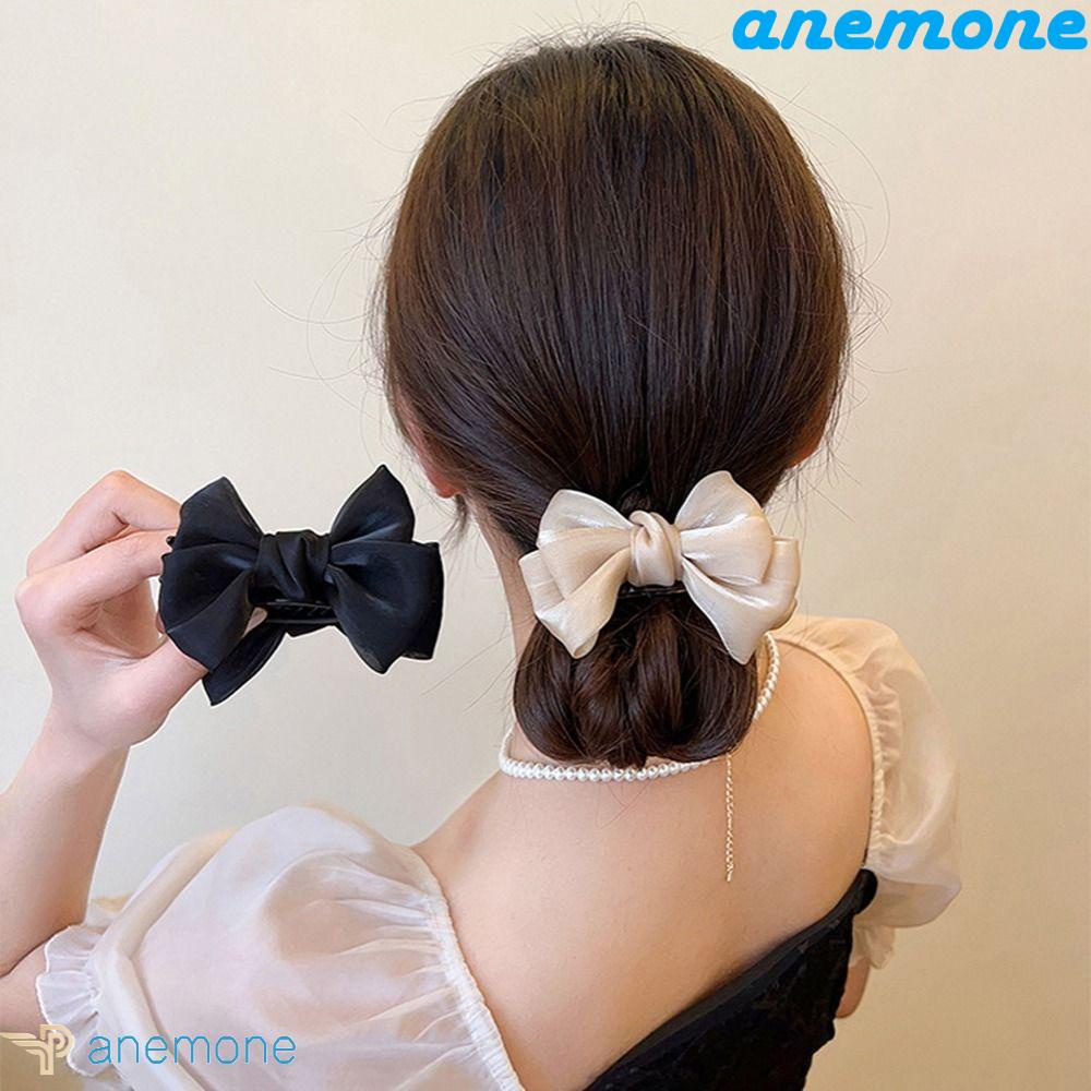 Kẹp Tóc Hình Nơ Cỡ Lớn Phong Cách Hàn Quốc Thời Trang Cho Nữ