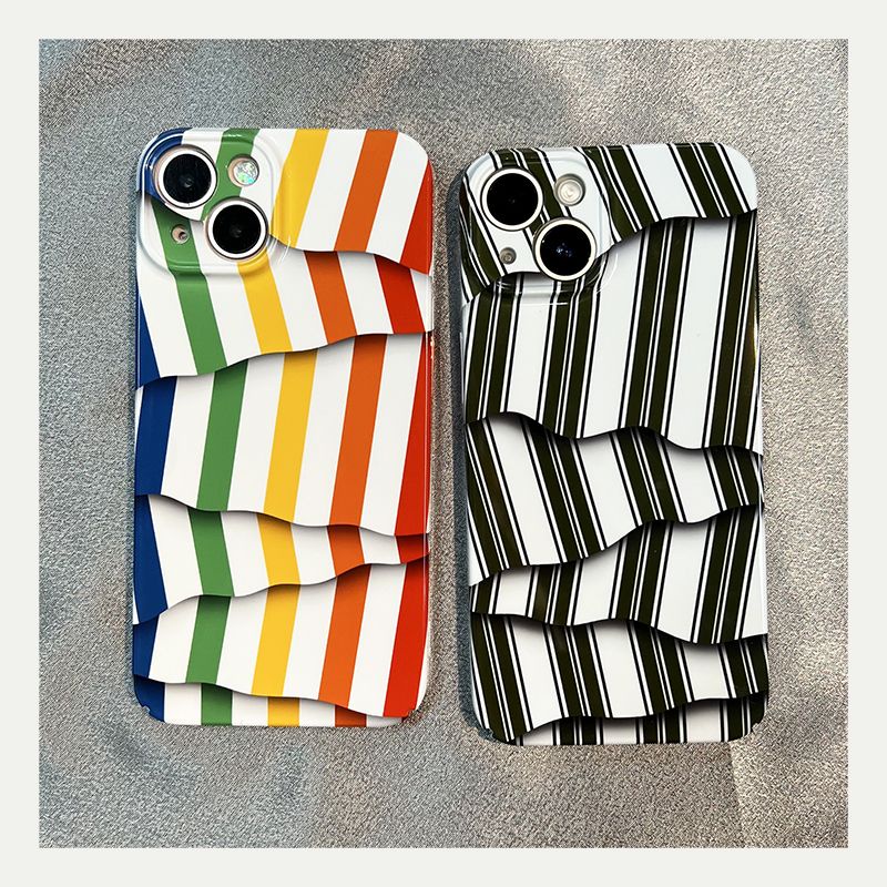 Ốp Điện Thoại Chống Sốc Họa Tiết Kẻ Sọc 1312 11 78 14Promax 3HF7