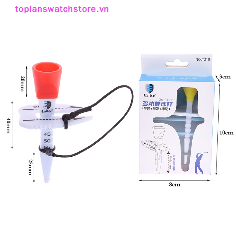 1 Tee Golf Bằng Nhựa Đa Năng Có Thể Điều Chỉnh