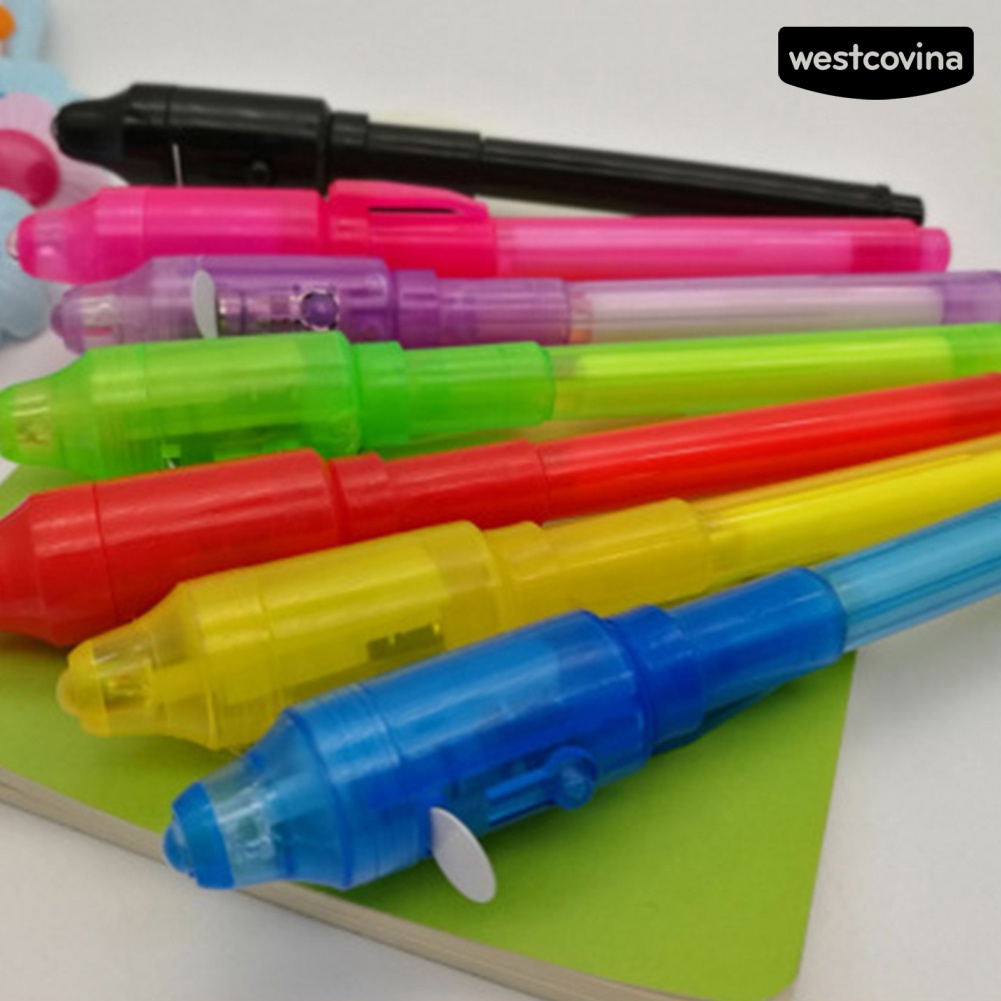 [COD]♪Bút Mực Vô Hình Tích Hợp Đèn UV Cho Học Sinh