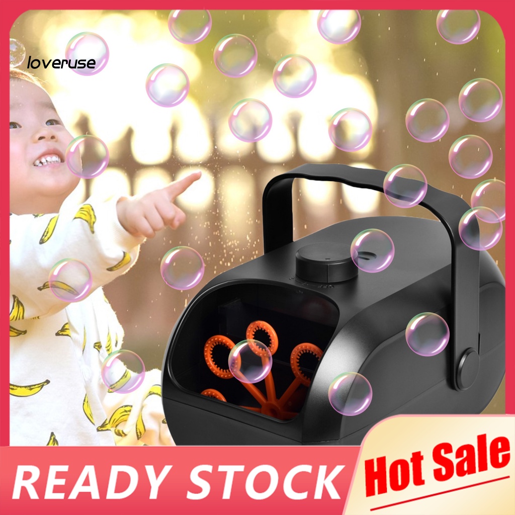 1 Bộ Đồ Chơi Thổi Bong Bóng Tự Động Bằng ABS