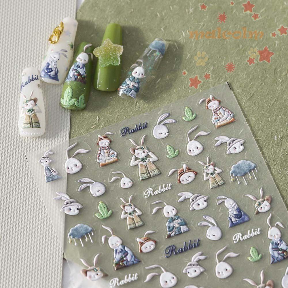 Miếng Dán Trang Trí Móng Tay Mừng Năm Mới Thời Trang Dành Cho Nữ