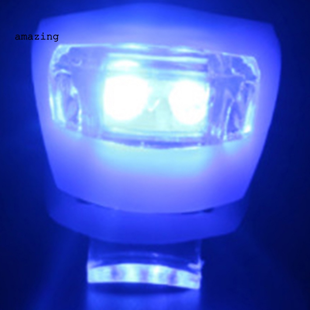 Đèn Đuôi Ếch Bằng Cao Su Chống Mòn Độ Sáng Cao Cho Xe Đạp