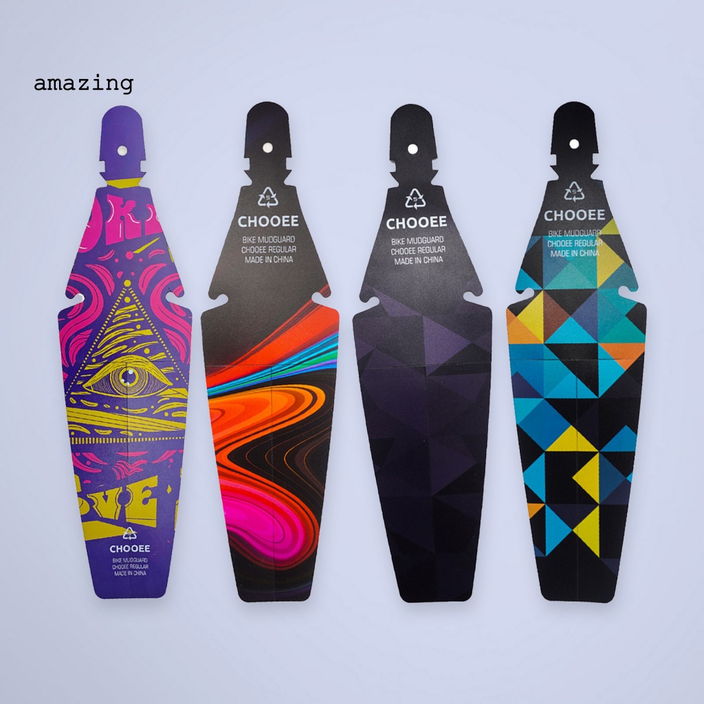 Tấm Chắn Bùn Màu Sắc Tươi Sáng Cho Xe Đạp Leo Núi