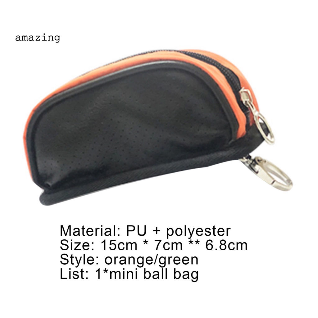 Túi Đựng Bóng Golf Bằng Da Giả Có Thể Giặt Sạch