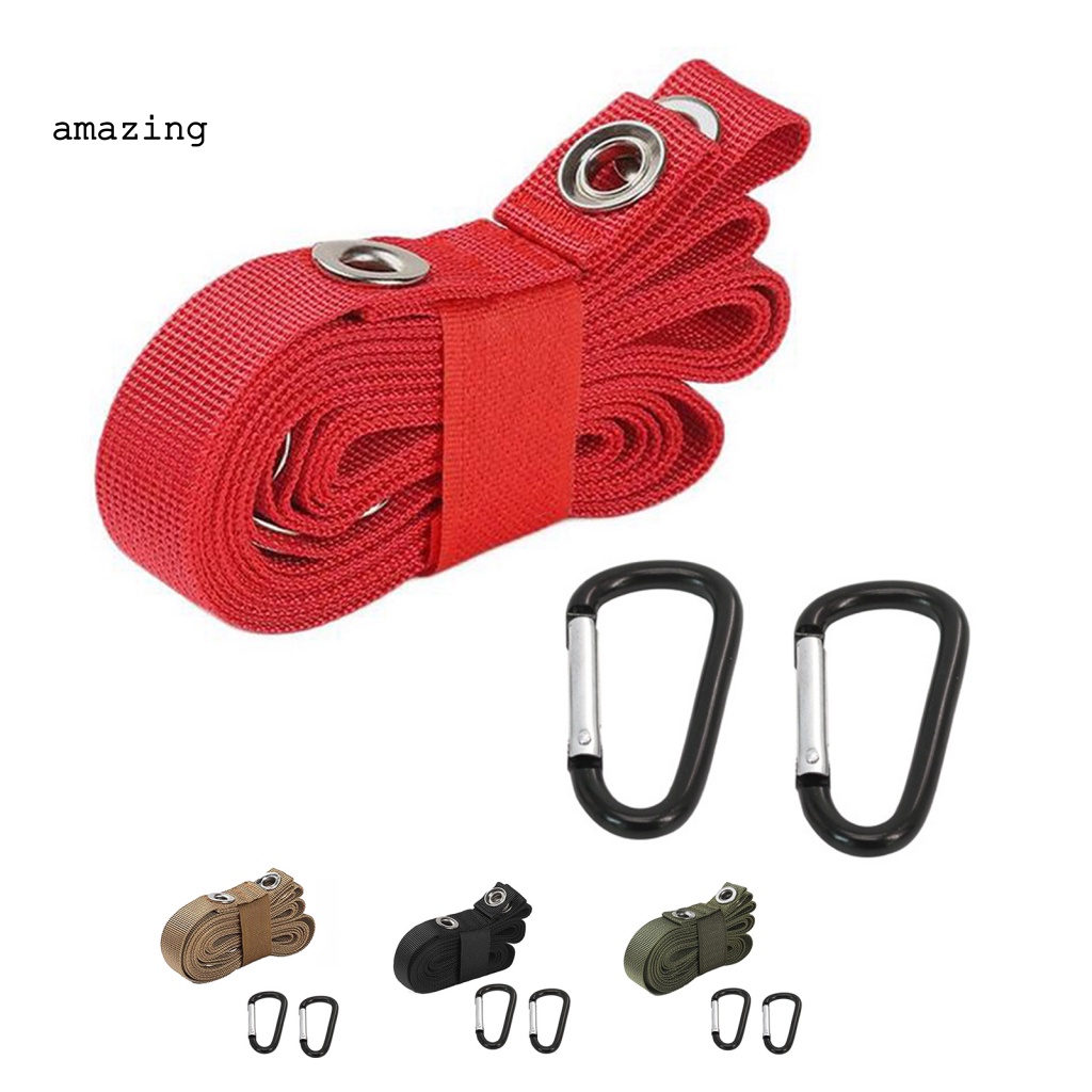 1 Bộ Dây Nylon Kéo Dài Mái Hiên Với Nhiều Vòng Kim Loại Chống Rách