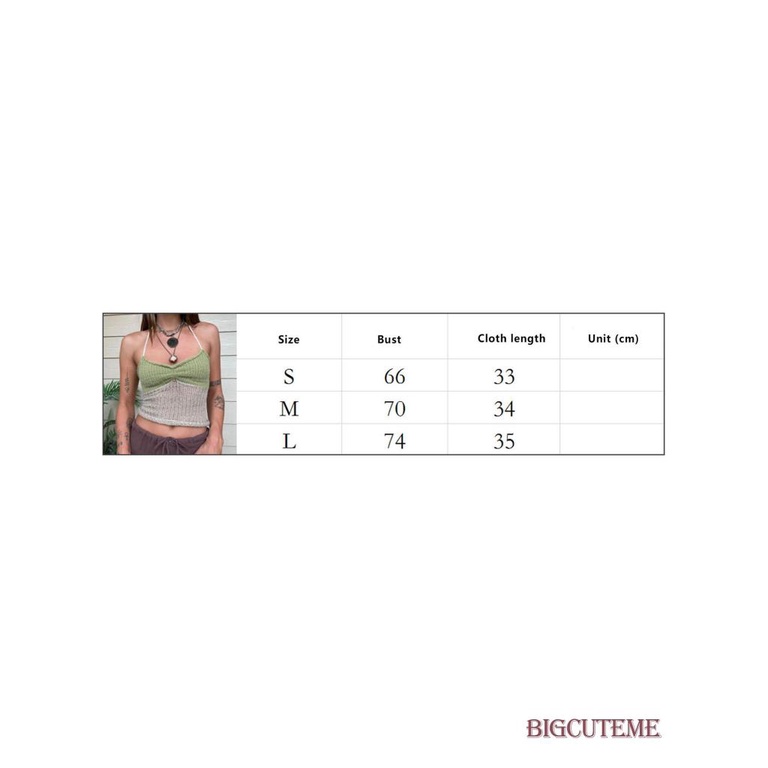 [] - Áo Croptop Dệt Kim Không Tay Ôm Dáng Vừa Vặn Màu Sắc Tương Phản Cho Nữ