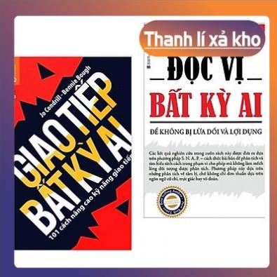Sale - Combo Nghệ Thuật Giao Tiếp: Giao Tiếp Bất Kỳ Ai + Đọc Vị Bất Kỳ Ai