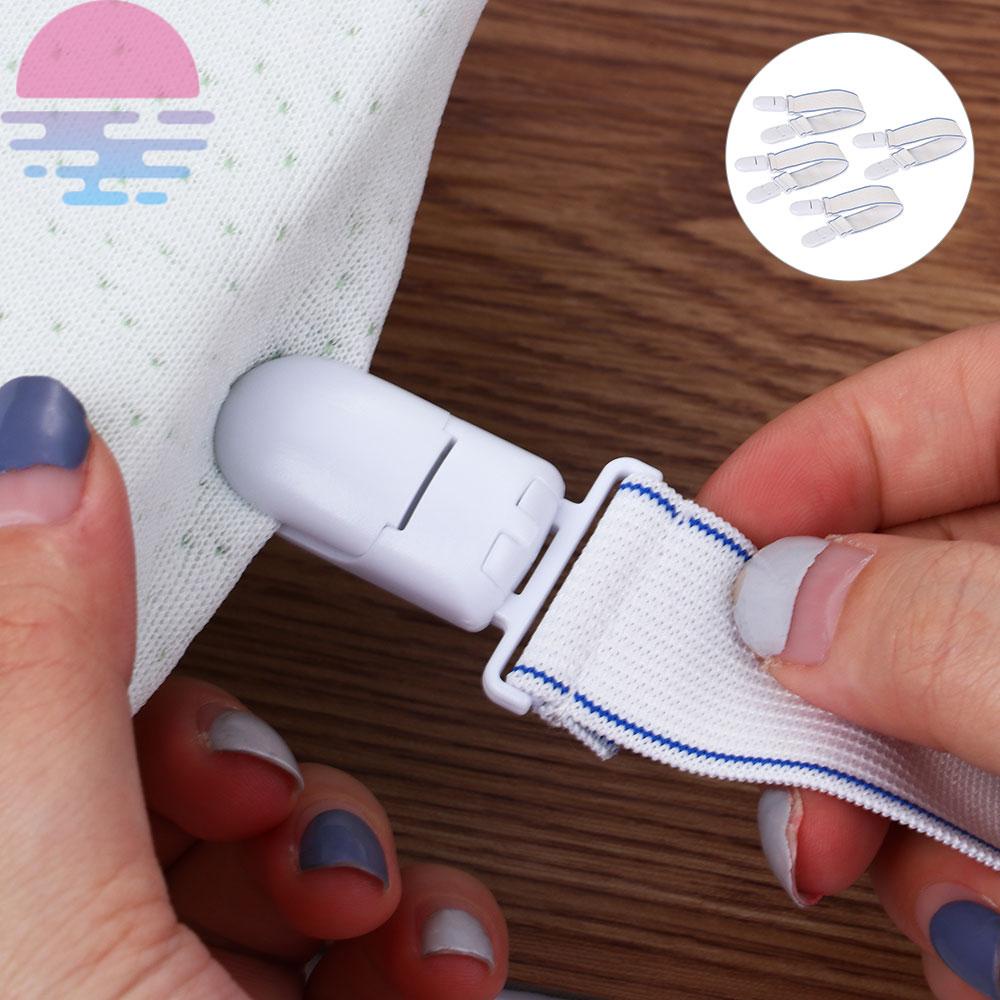Bộ 4 Kẹp Cố Định Ga Trải Giường Chống Trượt Dễ Điều Chỉnh Tiện Dụng Tkc4293