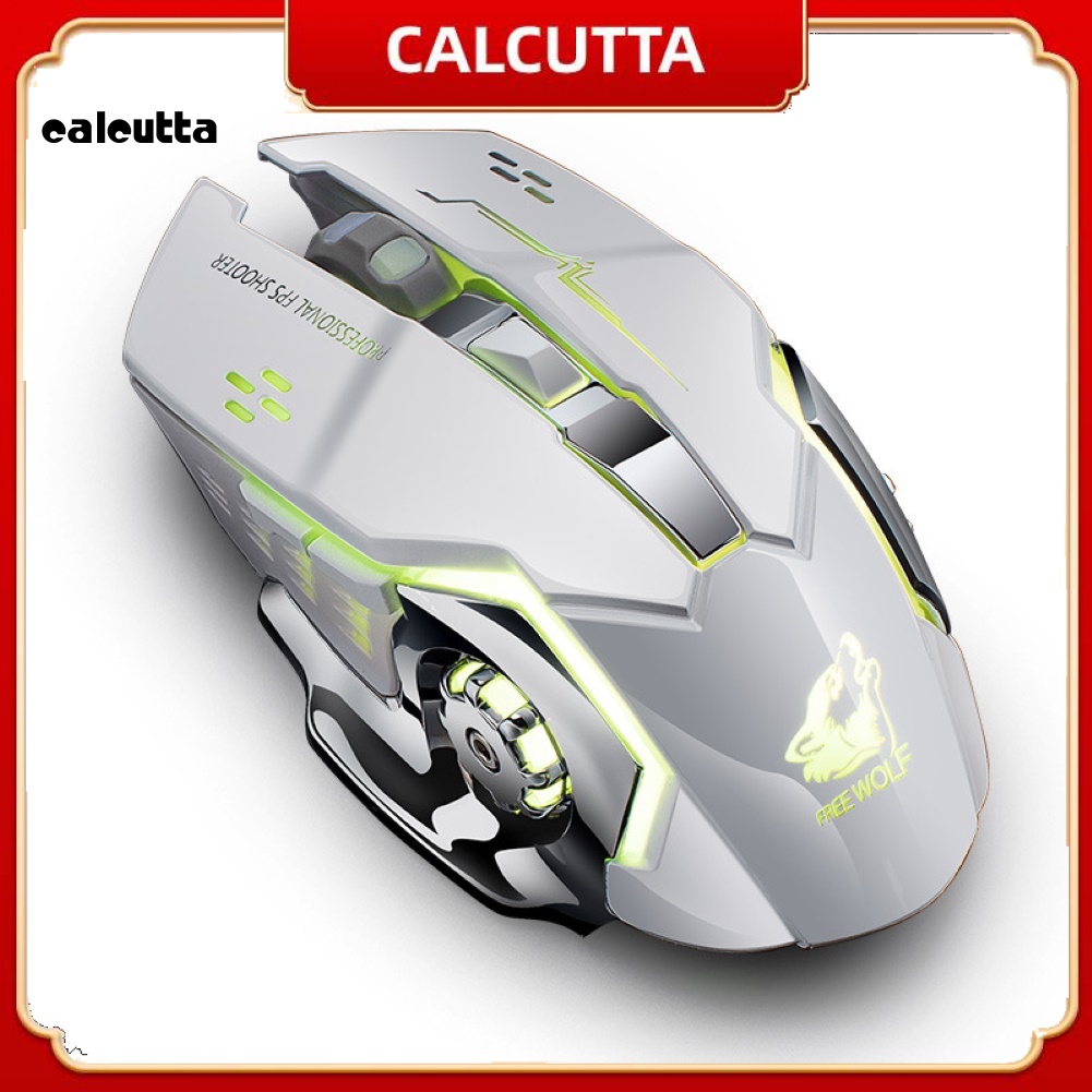 Chuột Không Dây Chơi Game Có Đèn Led Có Thể Sạc Lại Tiện Dụng