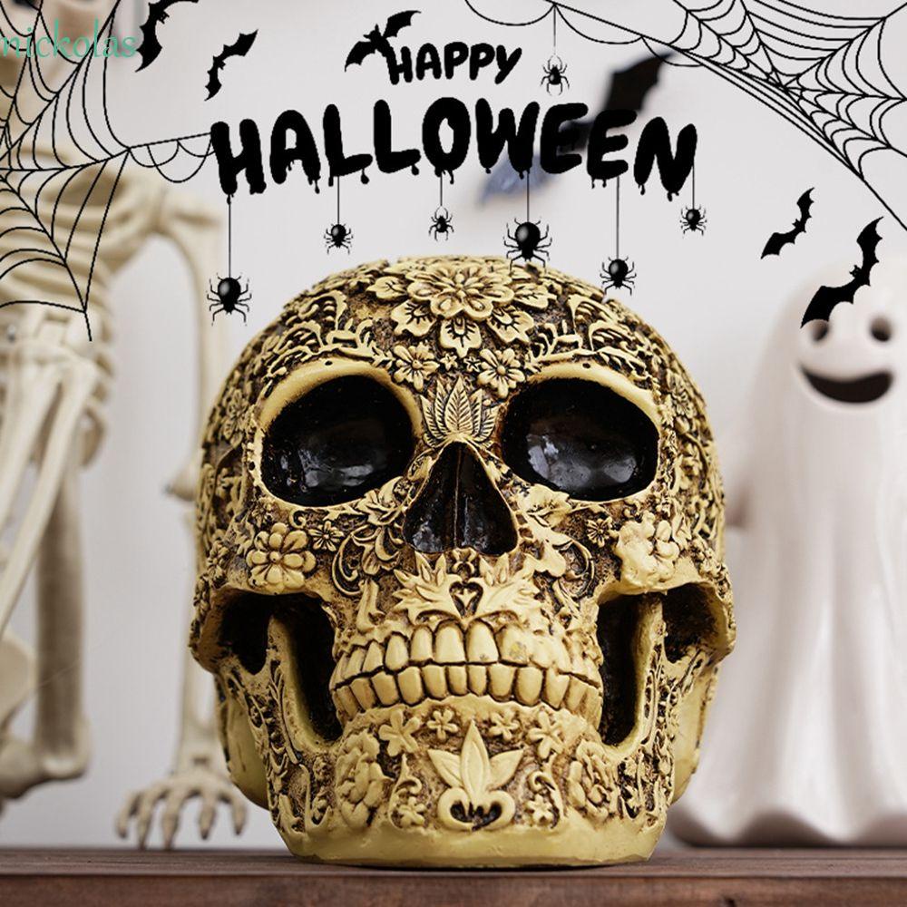 Đồ trang trí Đầu Lâu NICKOLAS Dùng Trang Trí Nhà Cửa Phong Cách Hiện Đại