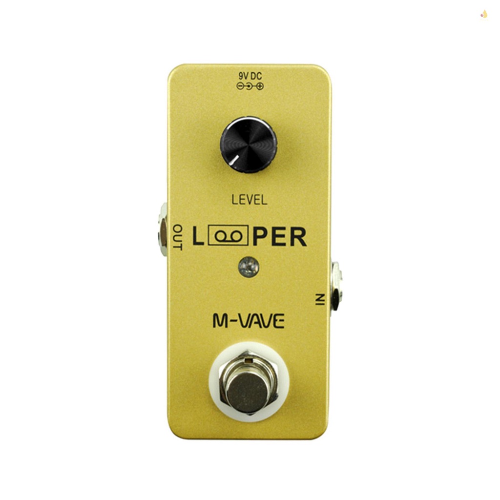 Bàn Đạp Hiệu Ứng Đàn Guitar Điện mynice M-VAVE Looper Mini Max. Vỏ Kim Loại Bảo Vệ Toàn Diện 5 Phút Không Giới Hạn Cho Thu Âm 5 Phút