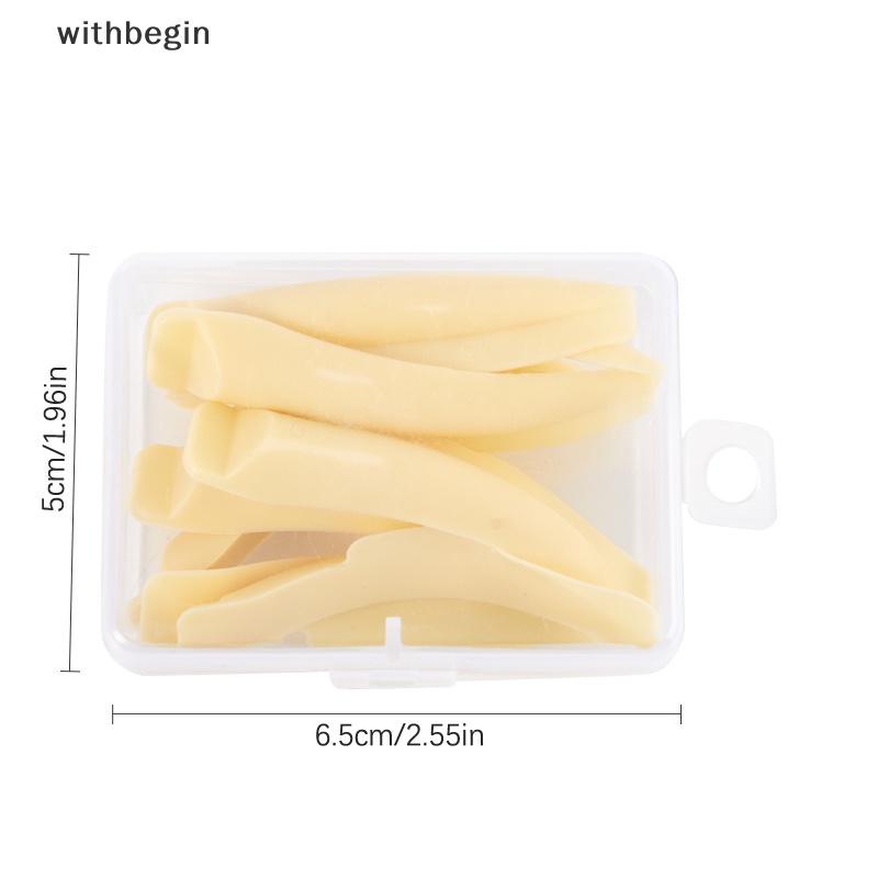 Bộ 5 Cặp Đệm Silicone Uốn Cong Lông Mi Tái Sử Dụng Được