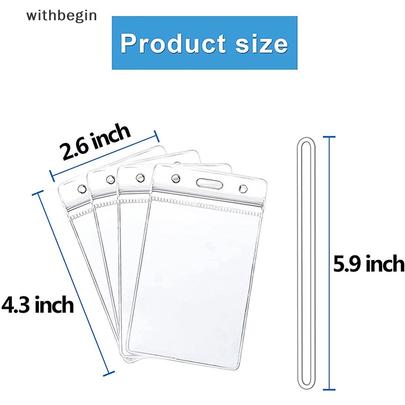 Bộ 2 Thẻ Hành Lý Bằng PVC Trong Suốt Chống Thấm Nước Có Thể Tái Sử Dụng