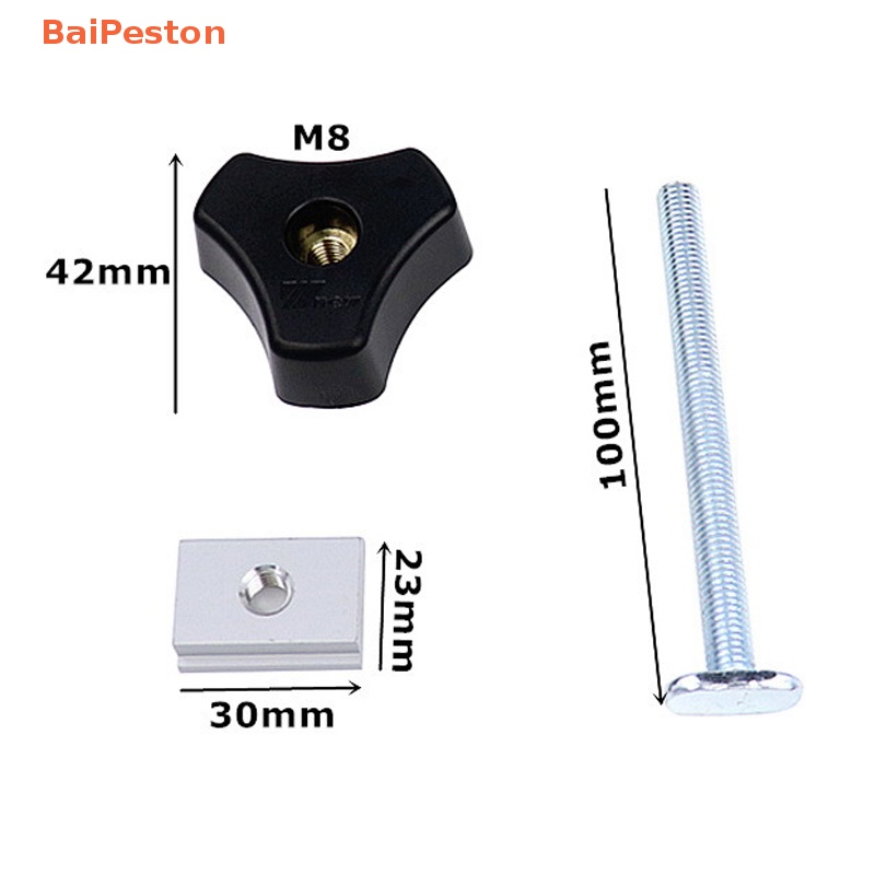 [BaiPeston] Núm Vặn Chữ T Và Núm Vặn Dùng Làm Mộc