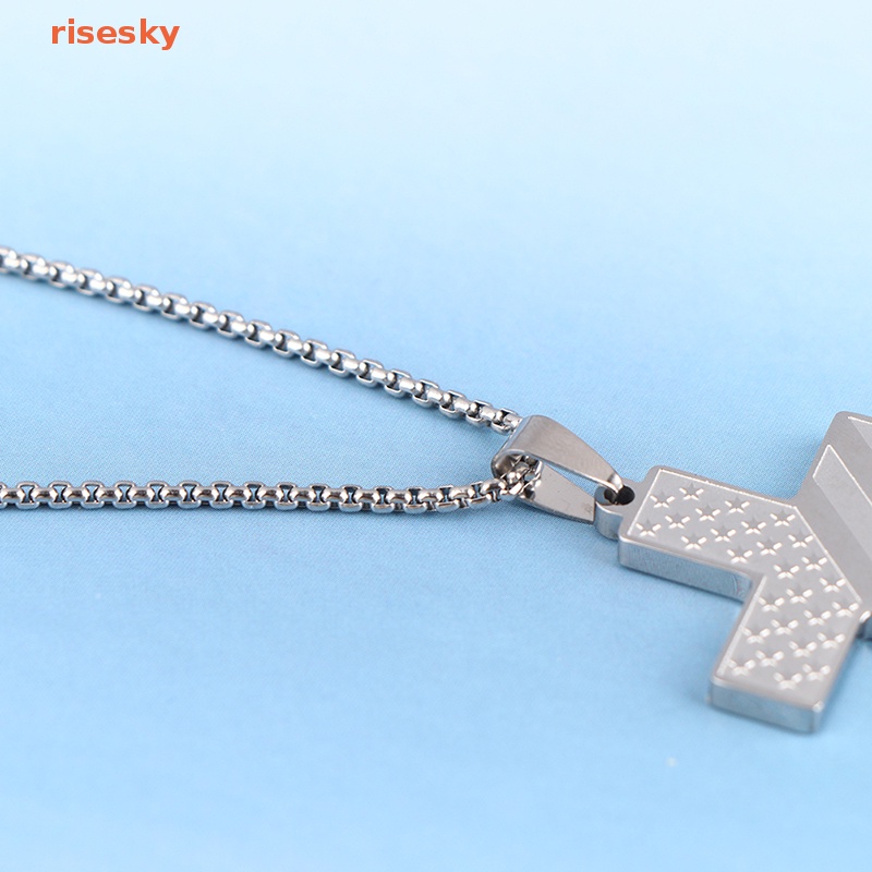 Vòng cổ Mặt Thánh Giá Bằng Thép Không Gỉ