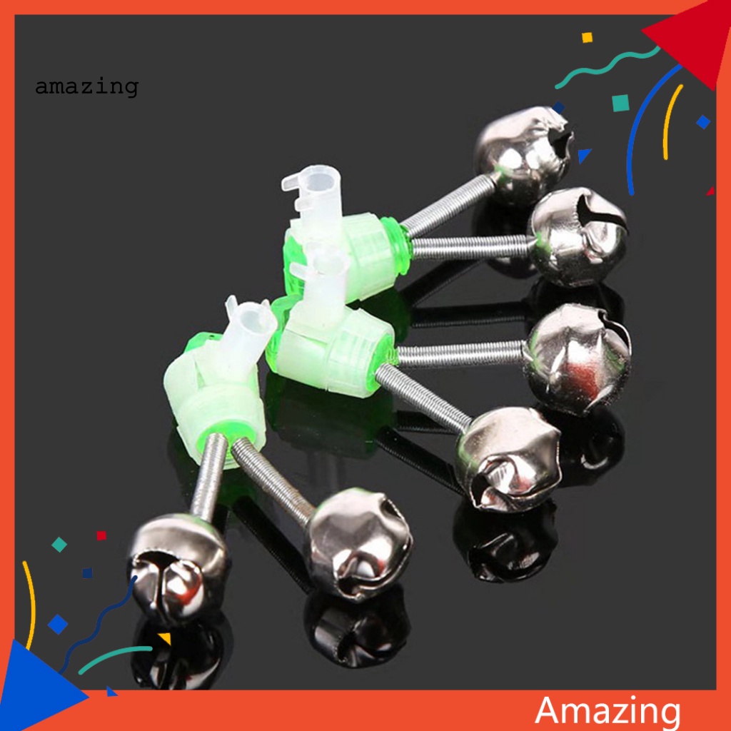 Set 10 Chuông Báo Cá Cắn Câu Mini Độ Nhạy Cao