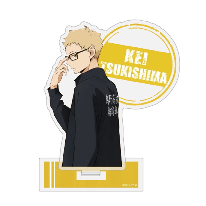 Bài Hát Anime Haikyuu!! Giá Đỡ Mô Hình Nhân Vật Bằng Acrylic Trang Trí Bàn Làm Việc