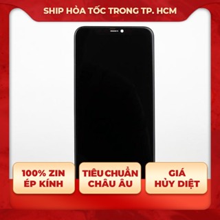 Màn hình Zin Ép kính máy thay thế cho IP 11 Pro Max Tặng kèm keo & bộ dụng cụ lắp đặt