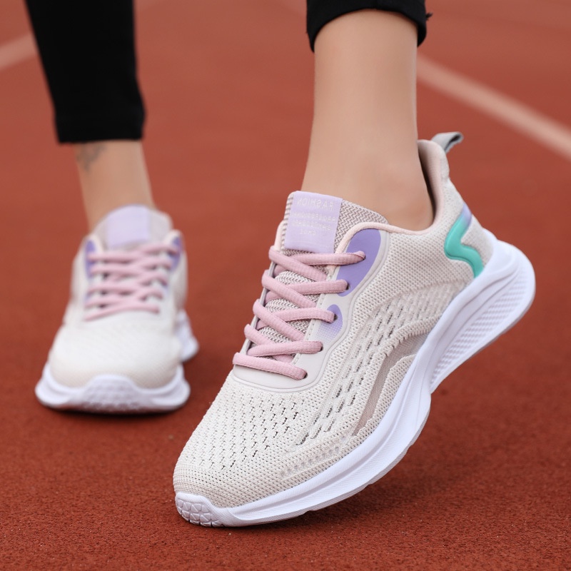 🔥có hàng sẵn🔥giày sneaker nữ Giày Thể Thao Nữ Đế Mềm Thoải Mái Năng Động-AA0330