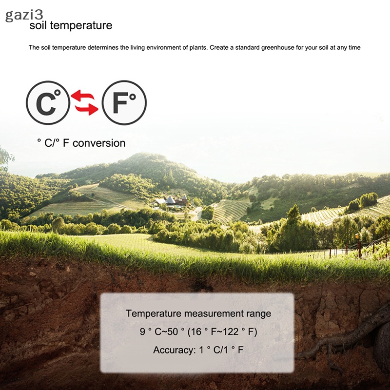 Máy Đo Độ Ẩm / Ánh Nắng Mặt Trời Kỹ Thuật Số Màn Hình LCD