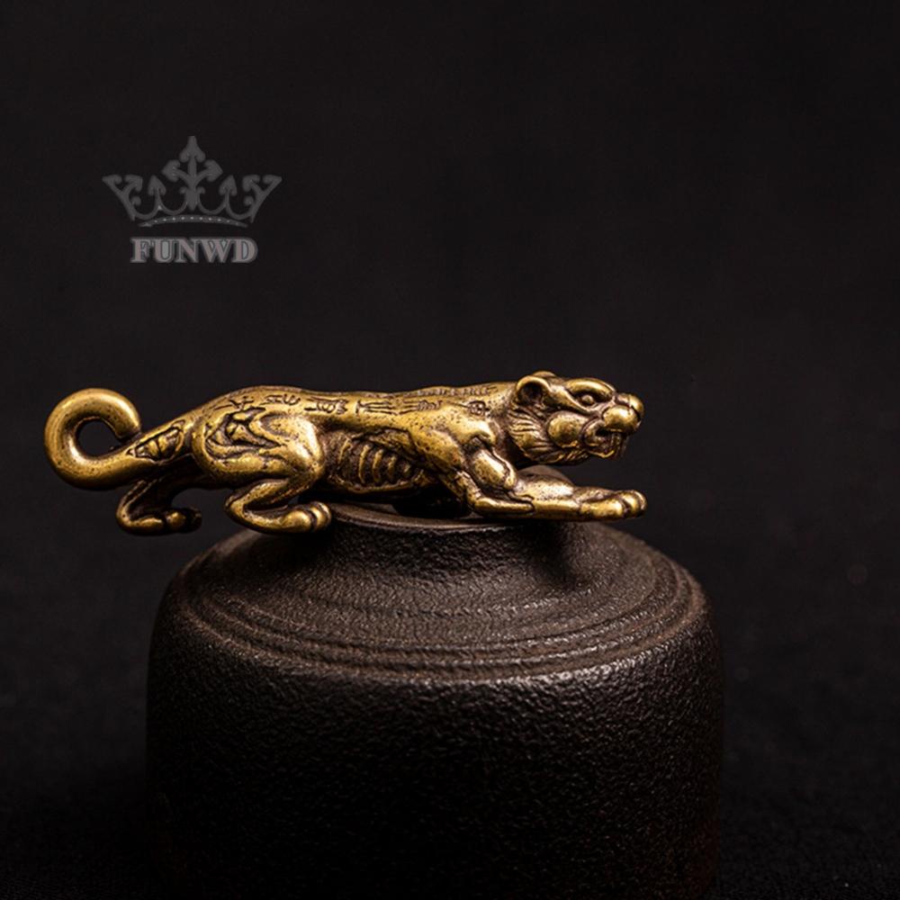 Tượng Hổ Bằng Đồng Thau Nhỏ Nhắn Dễ Thương Xinh Xắn