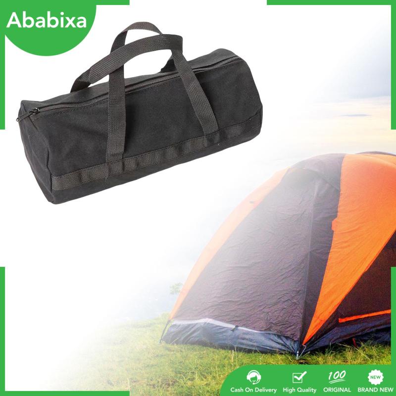 Túi Vải Canvas Đựng Cọc Lều Đa Năng Sức Chứa Lớn Cho Hoạt Động Ngoài Trời