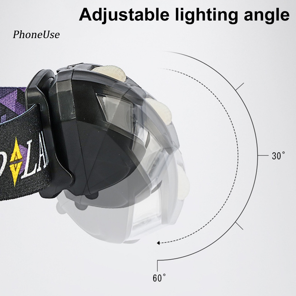 Đèn Pha Cảm Biến PU Chống Thấm Nước 1500mAh Chuyên Dụng Cho Xe Đạp Ban Đêm