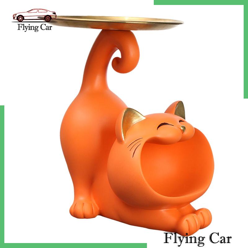 [Lzdjfmy2] Khay Đựng Trang Sức Hình Tượng Mèo Mới Lạ Cho Đám Cưới