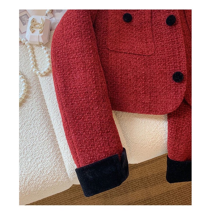 Áo Khoác Ôm Dáng Thời Trang Thu Đông Cao Cấp Cho Nữ