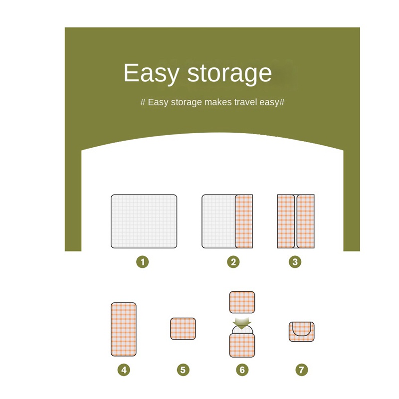 Thảm Cắm Trại Chống Thấm Nước Có Thể Gấp Gọn Tiện Dụng