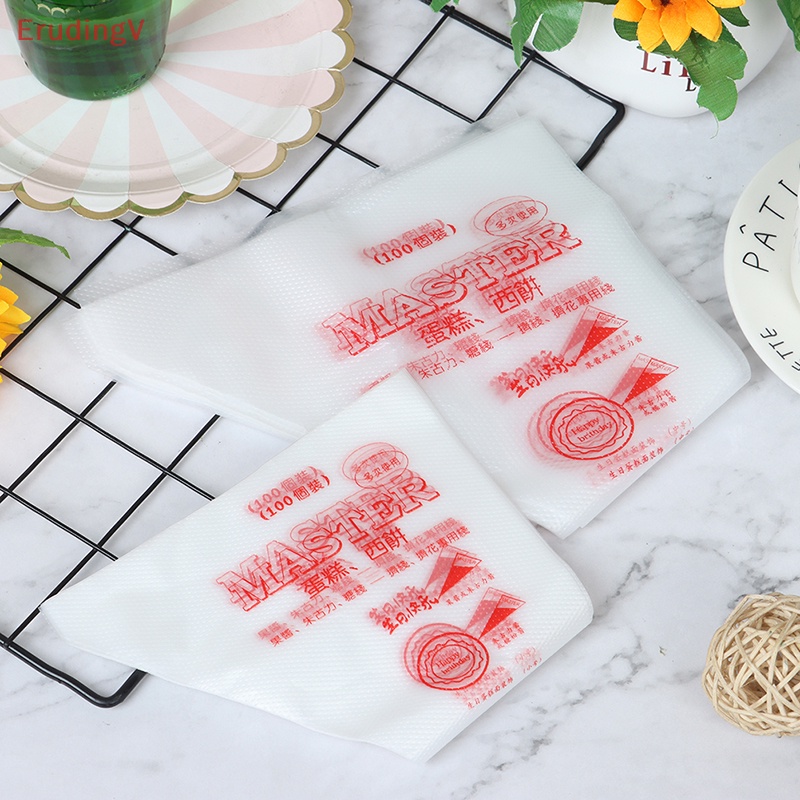 Set 20 Túi Bắt Kem Bằng Nhựa Cấp Thực Phẩm