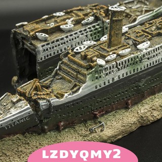 Tàu Titanic Trang Trí Bể Cá