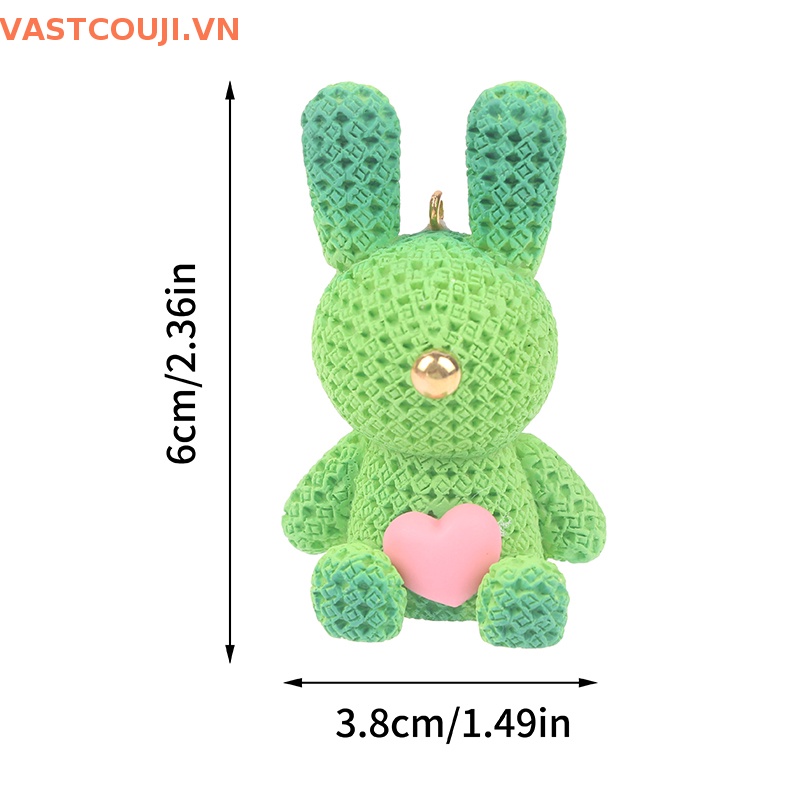 1 Móc Khóa Hình Thỏ VASTJI Dễ Thương