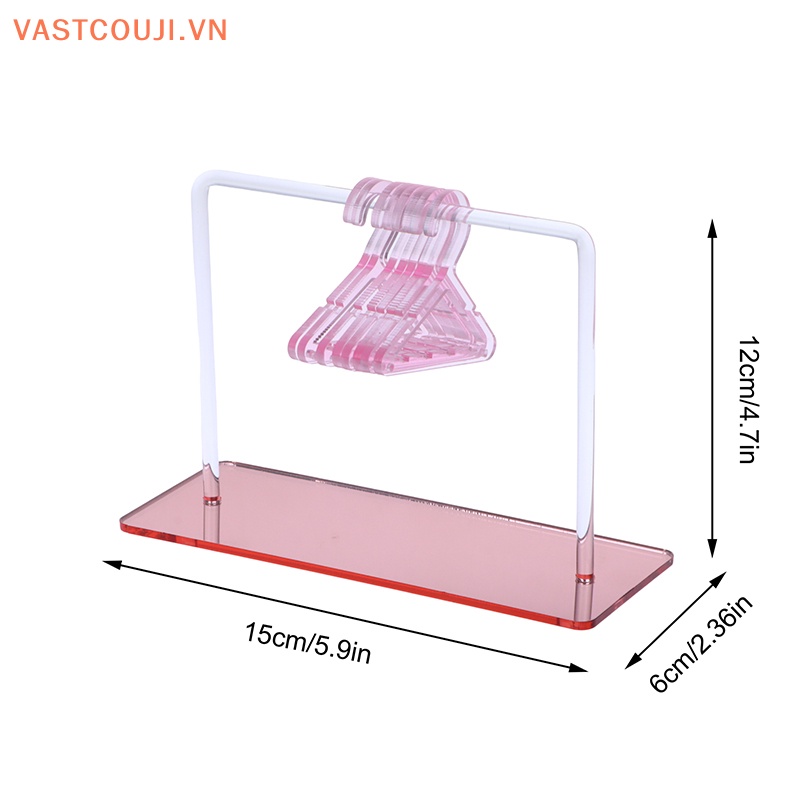 1 Bộ Giá Treo Bông Tai / Trang Sức Trang Trí Nhà Búp Bê 1: 12