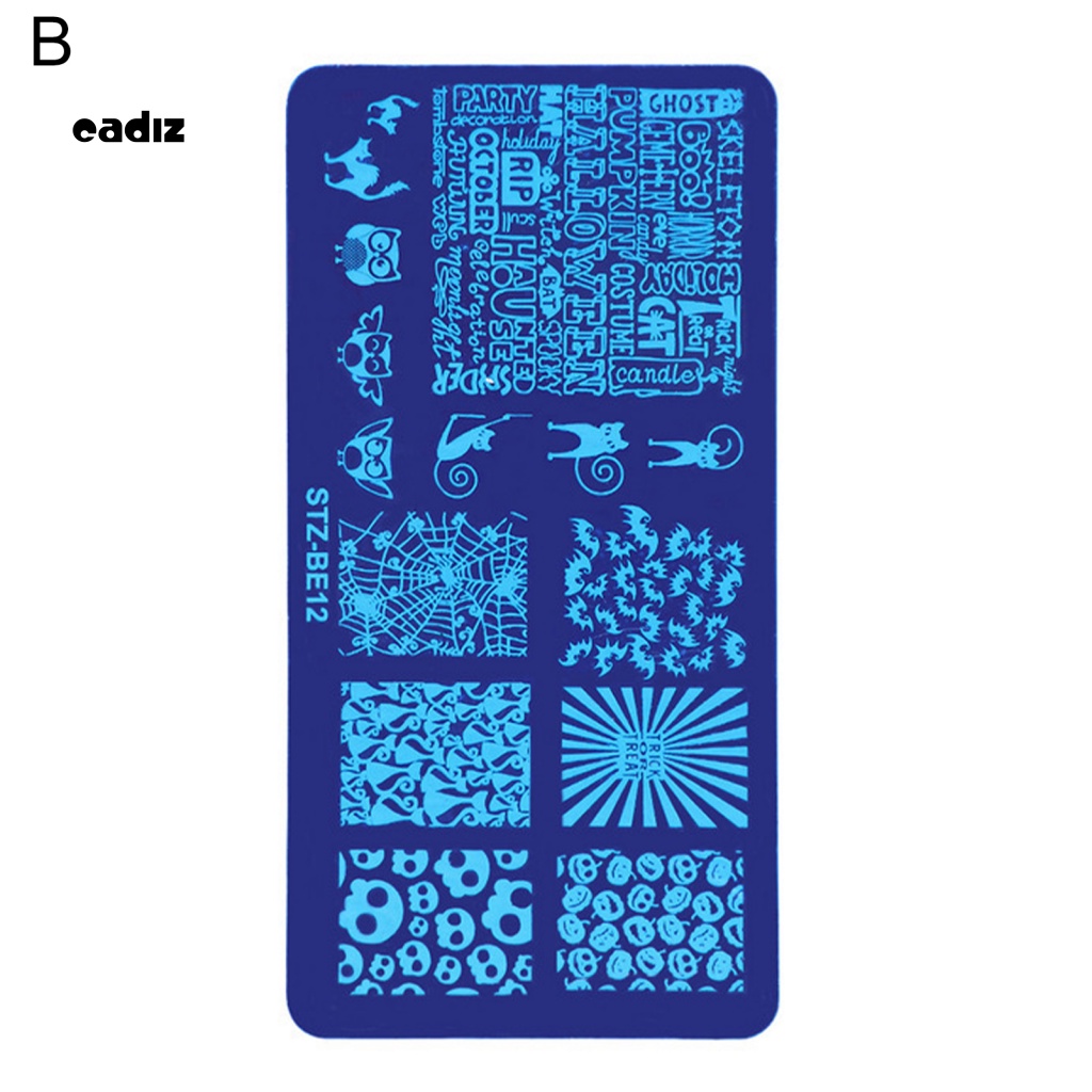 Con Dấu Trang Trí Móng Tay Bền Bỉ Dễ Sử Dụng Thiết Kế Phong Cách Halloween