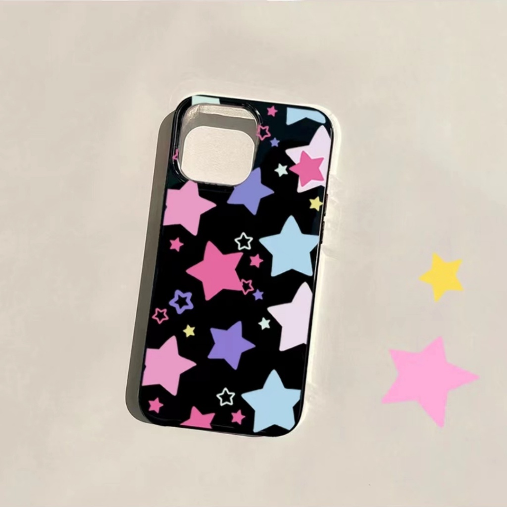 ✅Ốp Điện Thoại Họa Tiết Ngôi Sao Thời Trang Cho Apple Iphone 11promax Niche iPhone14XR 812 13