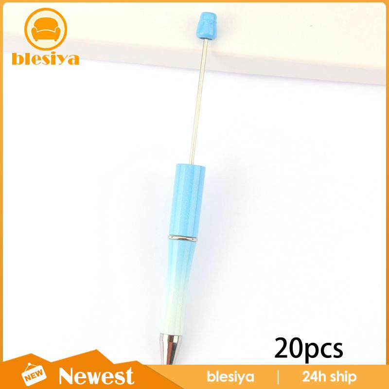 [Blsiya] 20 Bút Bi Xỏ Hạt Có Thể In Cho Lớp Học