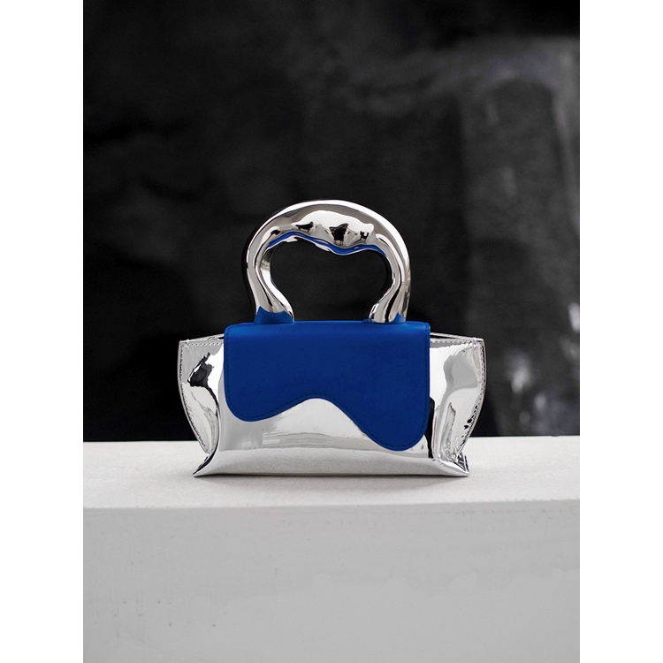 Túi Đeo Vai Đựng Điện Thoại Màu Tương Phản Thời Trang Phương Tây Cao Cấp 2023 Cho Nữ