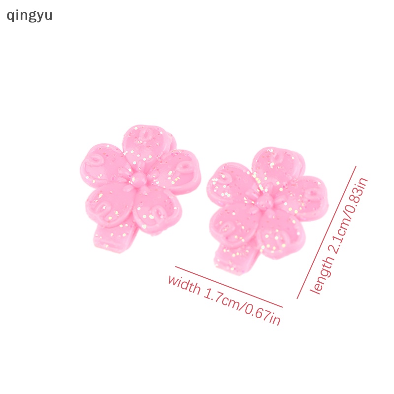 Bộ 2 Kẹp Tóc Hình Hoa Hồng Mini Tỷ Lệ 1 / 6 Dành Cho Búp Bê