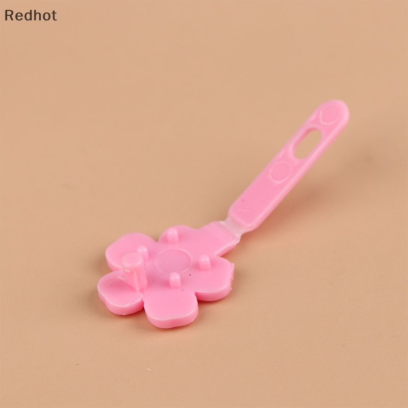 Bộ 2 Kẹp Tóc Hình Hoa Xinh Xắn Cho Búp Bê 1 / 6