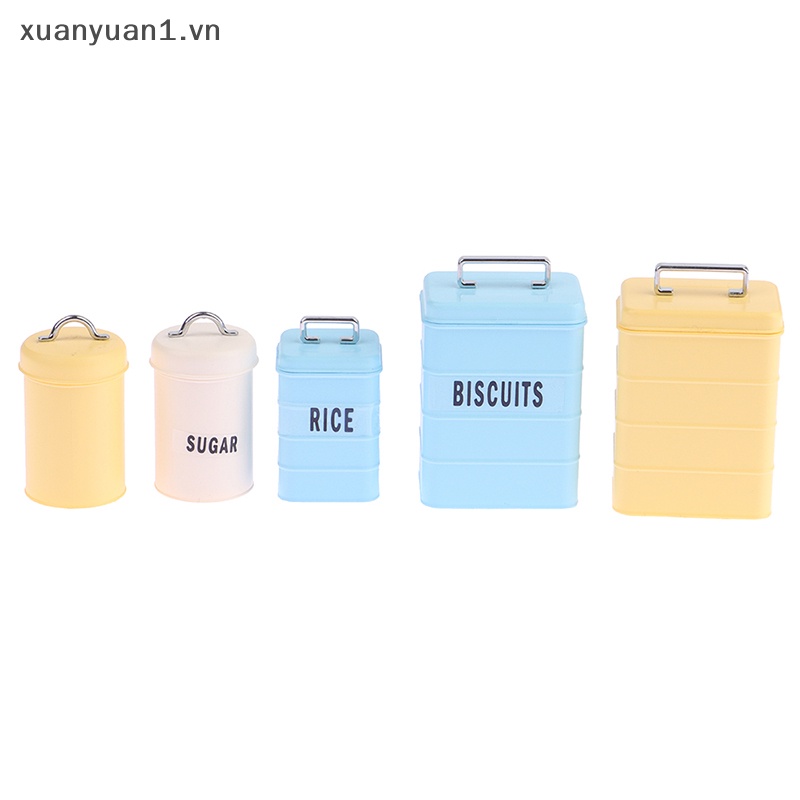 Set 3 Hũ Bánh Mì Tỉ Lệ 1 / 6 Cho Nhà Búp Bê