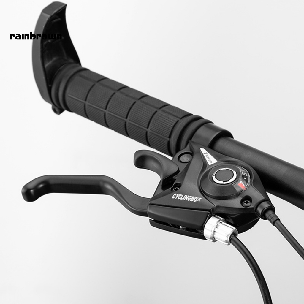 &lt; Rainbrown &gt; Cần Gạt Số Trước Xe Đạp Leo Núi Trọng Lượng Nhẹ Truyền Động Chính Xác