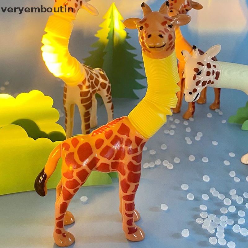 Hươu Cao Cổ Đồ Chơi Có Đèn LED