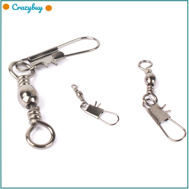 Cr Khóa Ma Ní Hình Số 8 Bằng Thép Không Gỉ Chuyên Dụng Cho Câu Cá