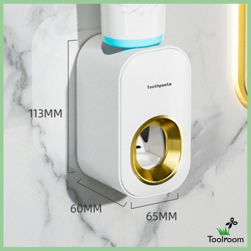 Dụng Cụ Lấy Kem Đánh Răng Tự Động Gắn Tường Tiện Dụng Cho Phòng Tắm