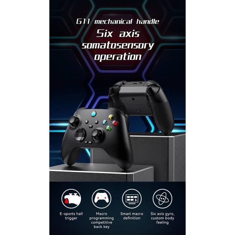 Tay Cầm Chơi game Không Dây g11 2.4g bt Cho switch pro pc android ios tablet smart tv