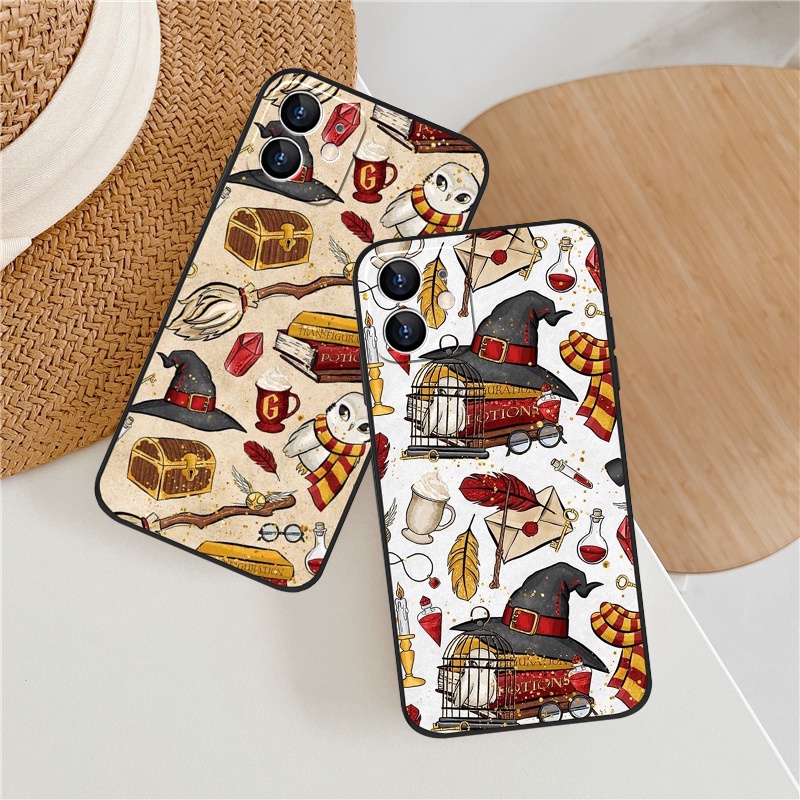 Ốp Điện Thoại Mềm Nhám In Hình Harry Potter Cho XiaoMi POCO X3Pro X3 X3NFC F2 F3 F3Pro X3GT M2 M2Pro M3 M3Pro M4 M4Pro Mi 11T 11 12 Pro 10