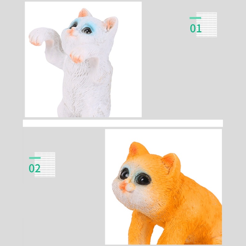 Phụ Kiện Trang Trí Bể Cá Hình Mèo May Mắn Bằng Nhựa Resin Dễ Thương